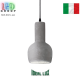 Подвесной светильник/корпус Ideal Lux, металл, IP20, серый, OIL-3 SP1 CEMENTO. Италия!